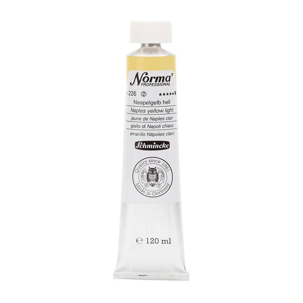 Schmincke Norma Profesyonel Naples Yellow Light 120 ml