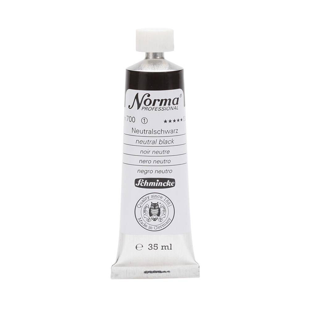 Schmincke Norma Profesyonel Neutral Black 35 ml
