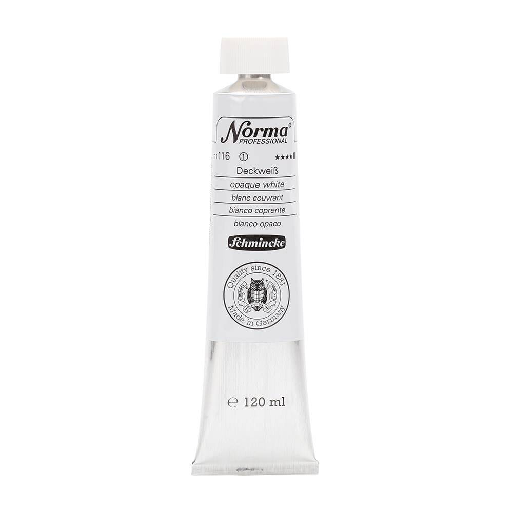 Schmincke Norma Profesyonel Opaque White 120 ml
