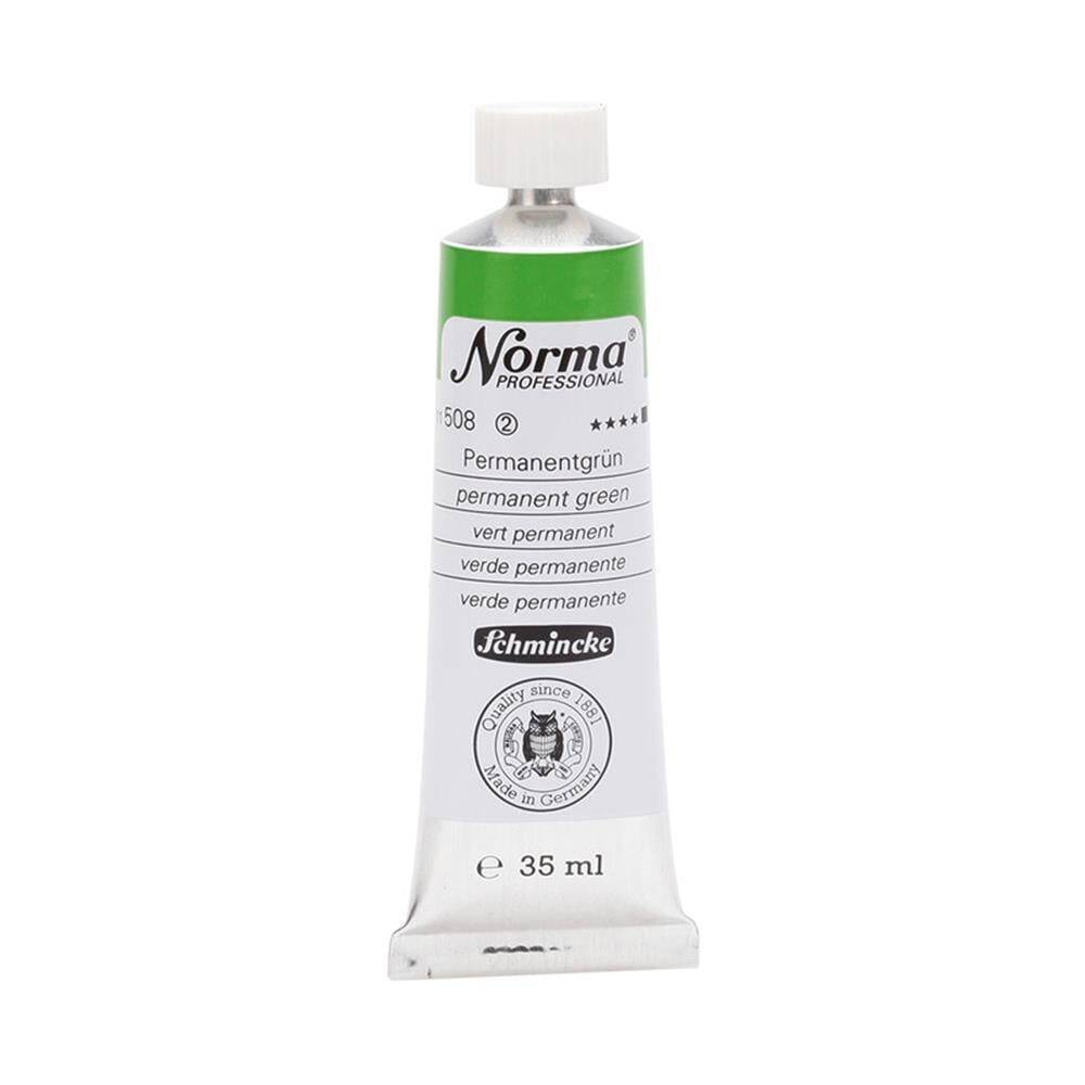 Schmincke Norma Profesyonel Permanent Green 35 ml