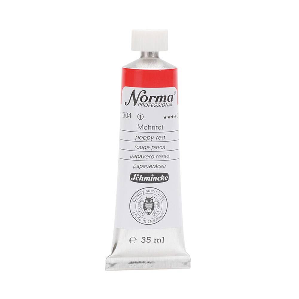 Schmincke Norma Profesyonel Poppy Red 35 ml