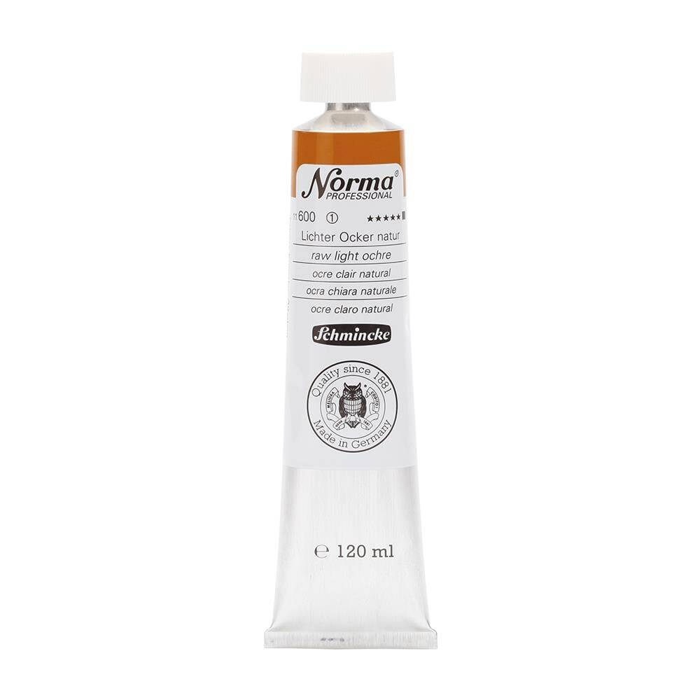 Schmincke Norma Profesyonel Raw Light Ochre 120 ml