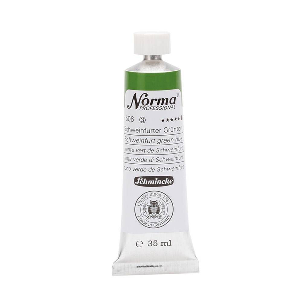 Schmincke Norma Profesyonel Schweinfurt Green Hue 35 ml