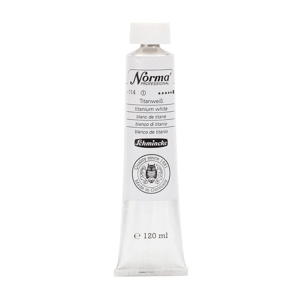 Schmincke Norma Profesyonel Titanium White 120 ml