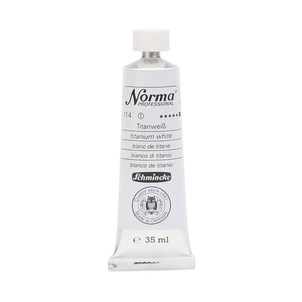 Schmincke Norma Profesyonel Titanium White 35 ml