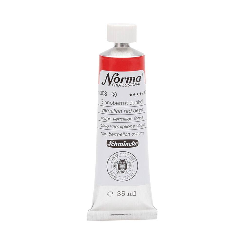 Schmincke Norma Profesyonel Vermilion Red Deep 35 ml