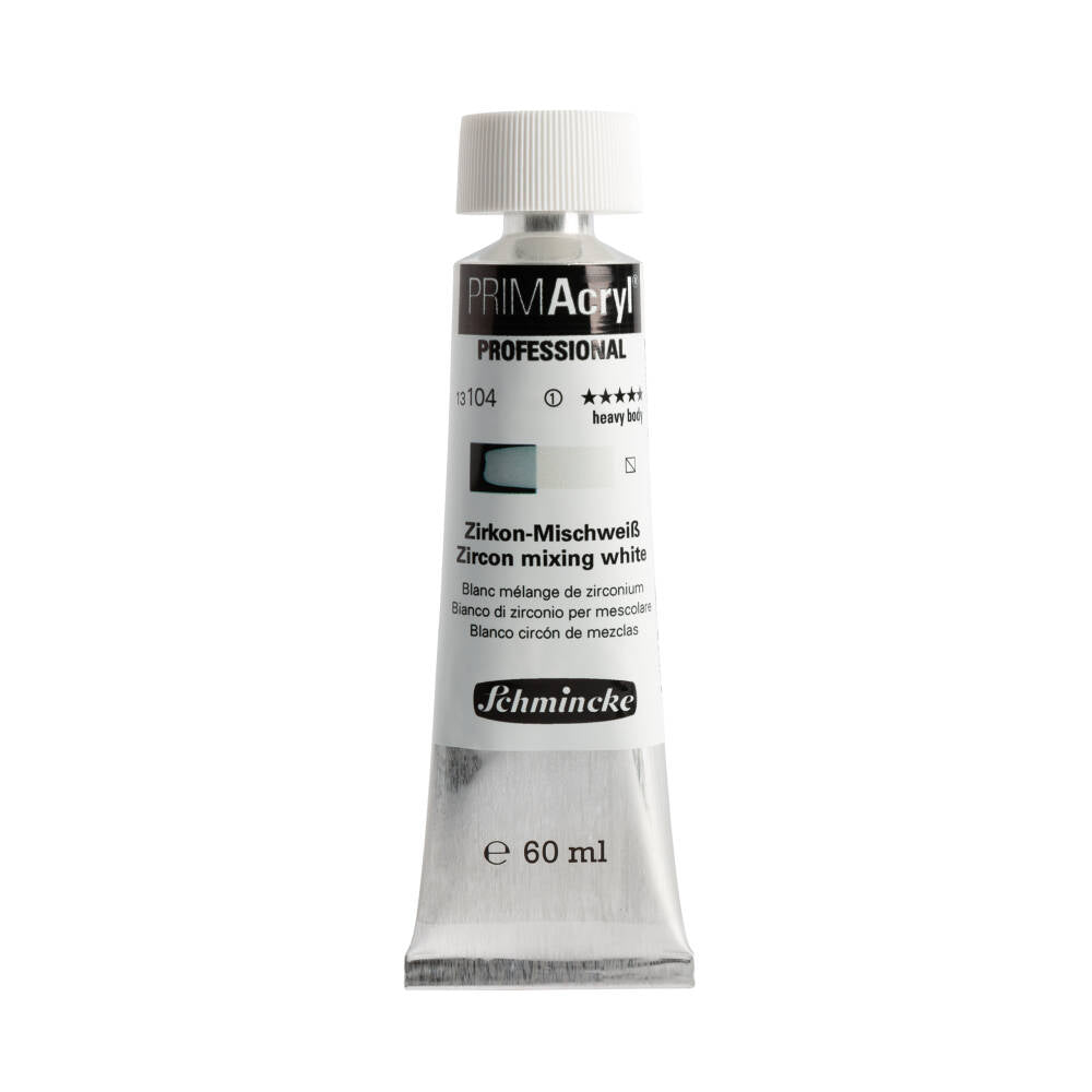 Schmincke Primacryl Artist Akrilik Boya 104 Zircon Mixing White 60 ml