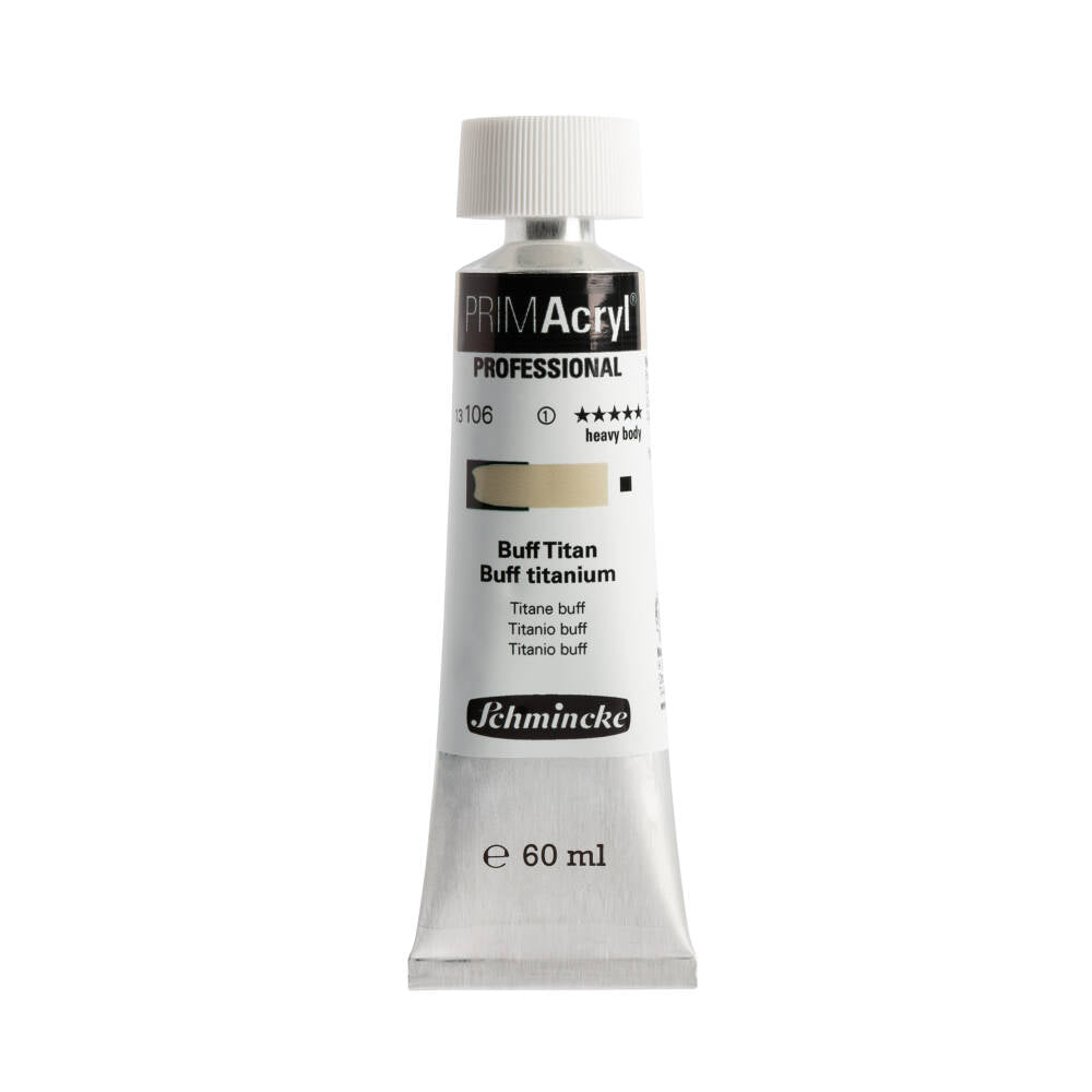 Schmincke Primacryl Artist Akrilik Boya 106 Buff Titanium 60 ml