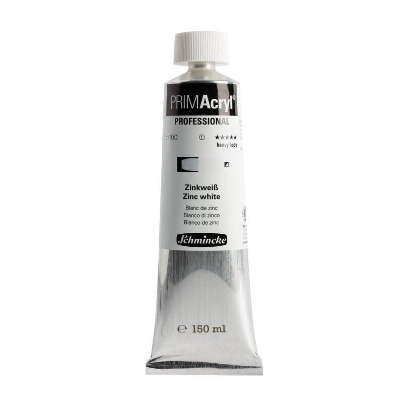 Schmincke Primacryl Artist Akrilik Boya 150 ml Seri 1 100 Zinc White