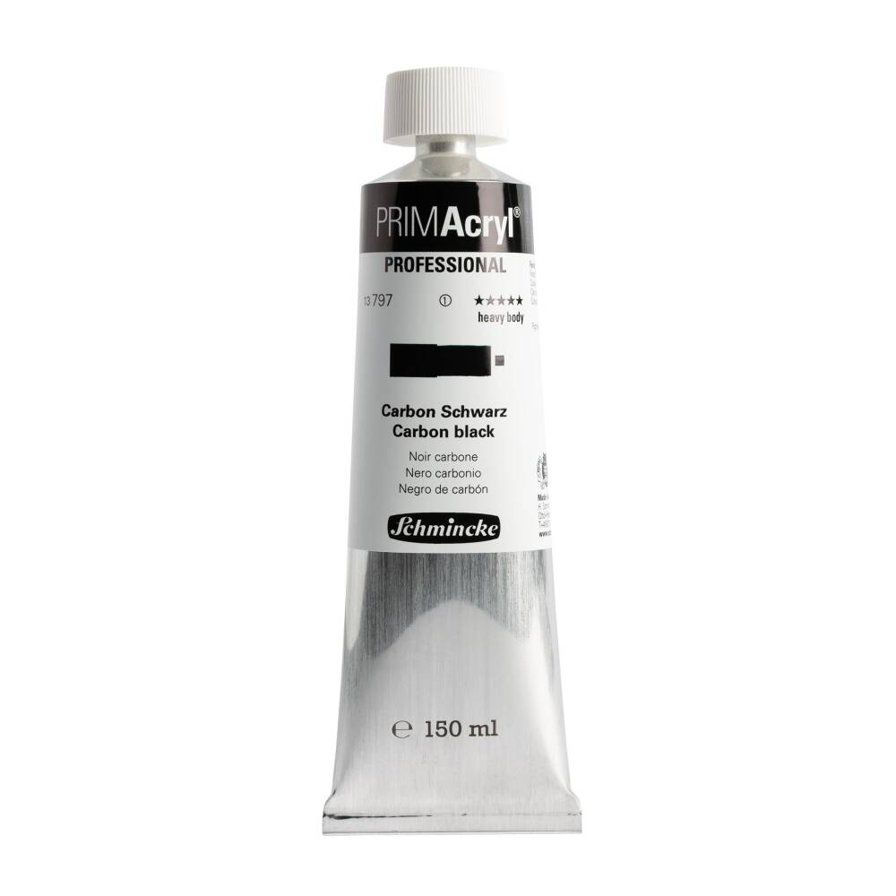 Schmincke Primacryl Artist Akrilik Boya 150 ml Seri 1 797 Carbon Black