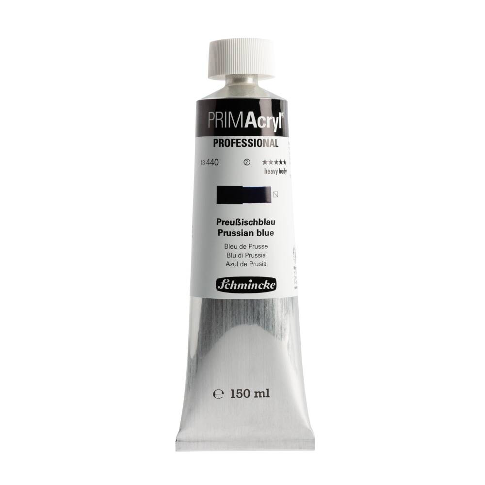 Schmincke Primacryl Artist Akrilik Boya 150 ml Seri 2 440 Prussian Blue
