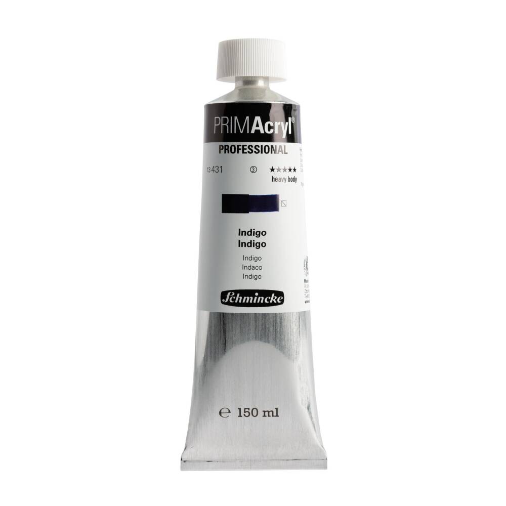 Schmincke Primacryl Artist Akrilik Boya 150 ml Seri 3 431 Indigo