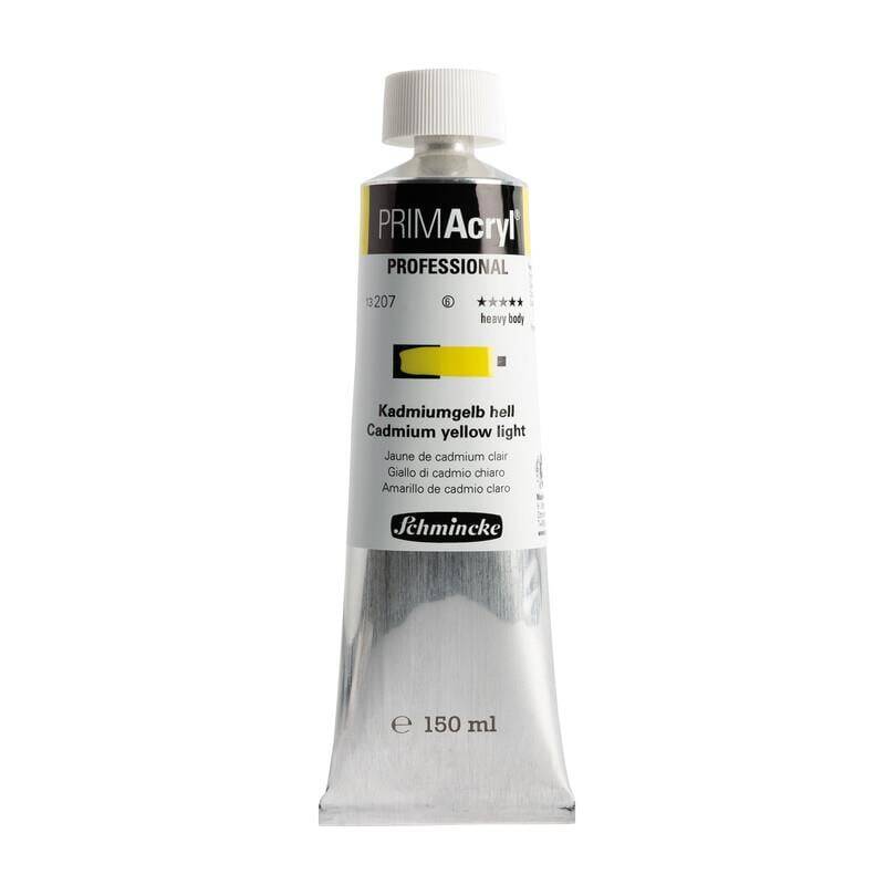 Schmincke Primacryl Artist Akrilik Boya 150 ml Seri 6 207 Cadmium Yellow Light