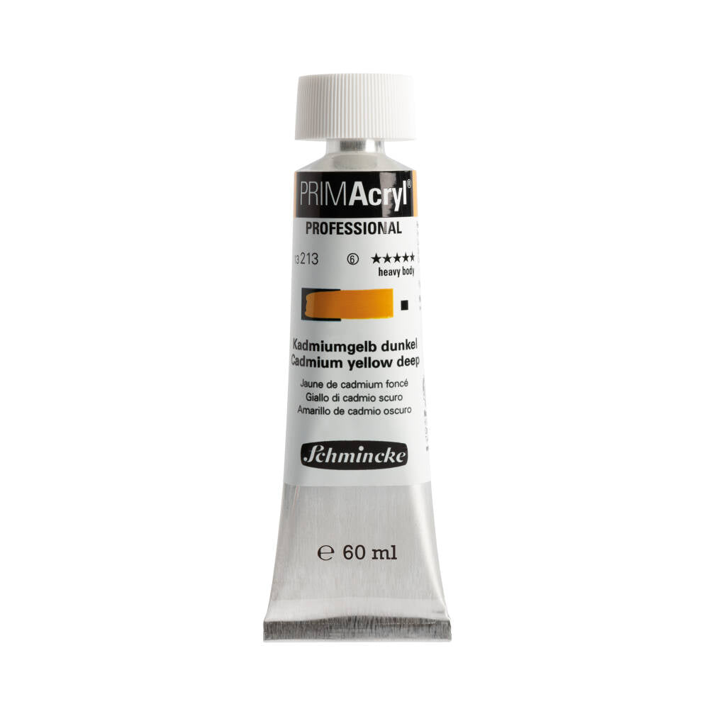 Schmincke Primacryl Artist Akrilik Boya 60 ml 213 Cadmium Yellow Deep