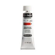 Schmincke Primacryl Artist Akrilik Boya 60 ml 215 Brilliant Orange