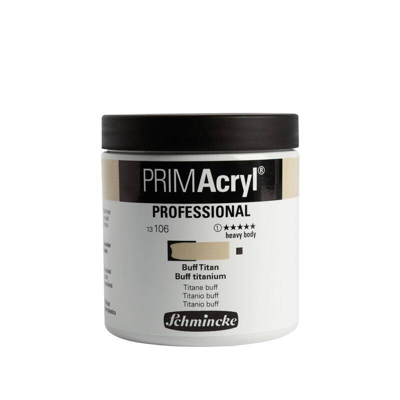 Schmincke Primacryl Artist Akrilik Boya 237 ml Seri 1 106 Buff Titanium
