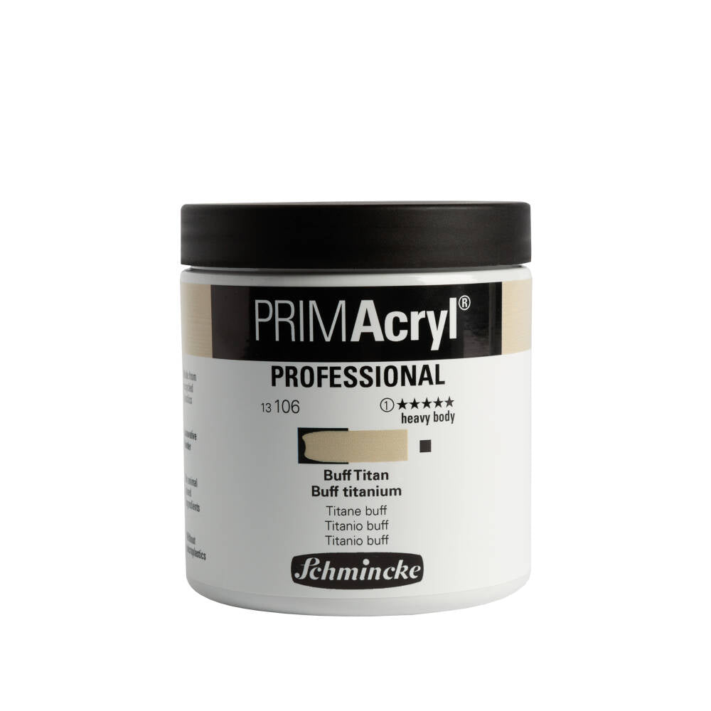 Schmincke Primacryl Artist Akrilik Boya 237 ml Seri 1 106 Buff Titanium
