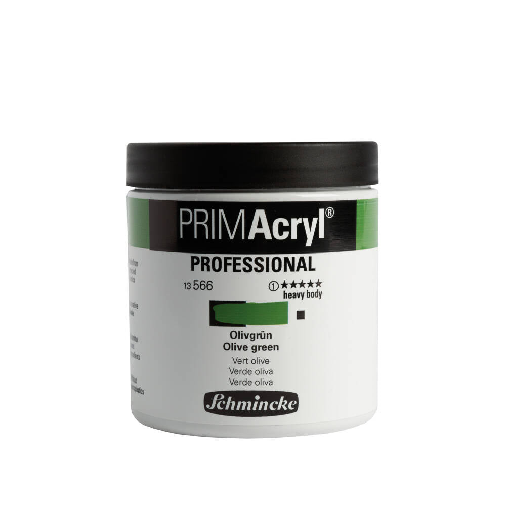 Schmincke Primacryl Artist Akrilik Boya 237 ml Seri 1 566 Olive Green