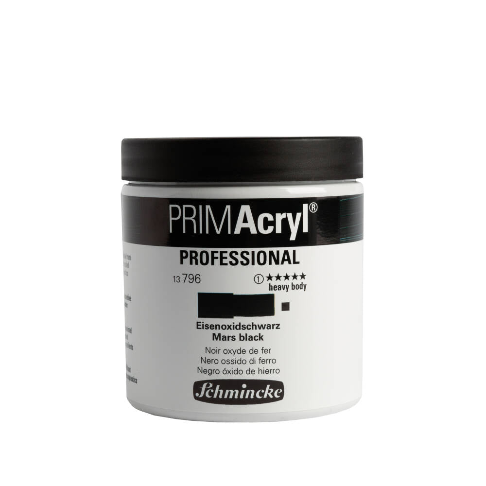 Schmincke Primacryl Artist Akrilik Boya 237 ml Seri 1 796 Mars Black