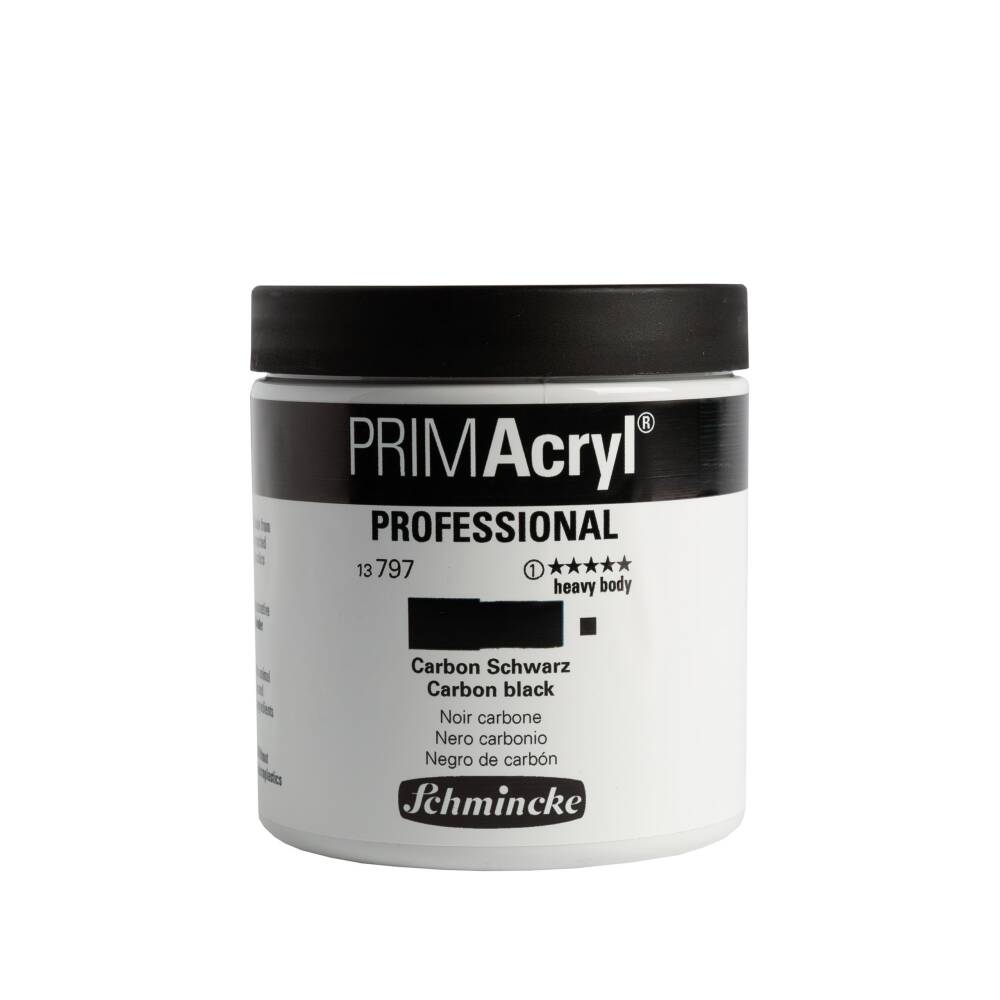 Schmincke Primacryl Artist Akrilik Boya 237 ml Seri 1 797 Carbon Black
