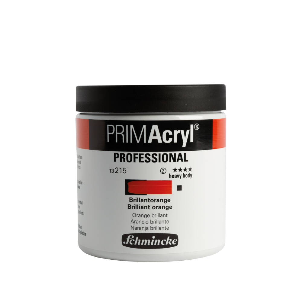 Schmincke Primacryl Artist Akrilik Boya 237 ml Seri 2 215 Brilliant Orange