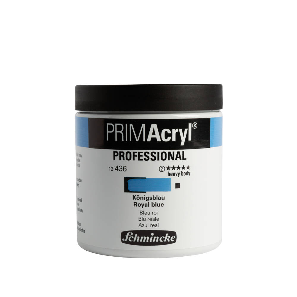 Schmincke Primacryl Artist Akrilik Boya 237 ml 436 Royal blue Seri 2