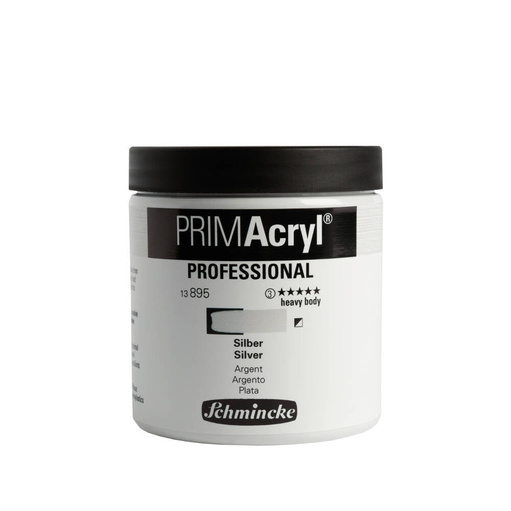 Schmincke Prımacryl Prima Arilik Boya 237 ml Silver