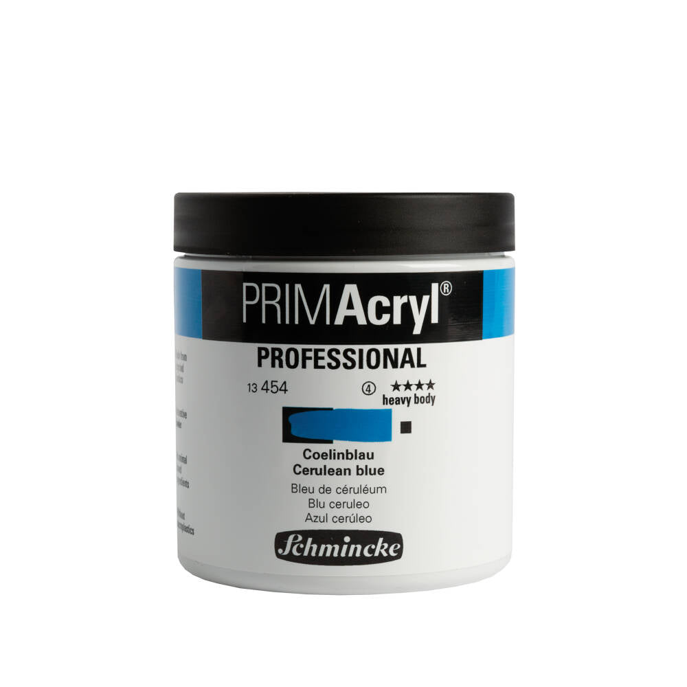Schmincke Primacryl Artist Akrilik Boya 237 ml 454 Cerulean blue Seri 4