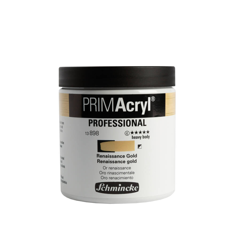 Schmincke Primacryl Artist Akrilik Boya 237 ml Seri 4 898 Renaissance gold