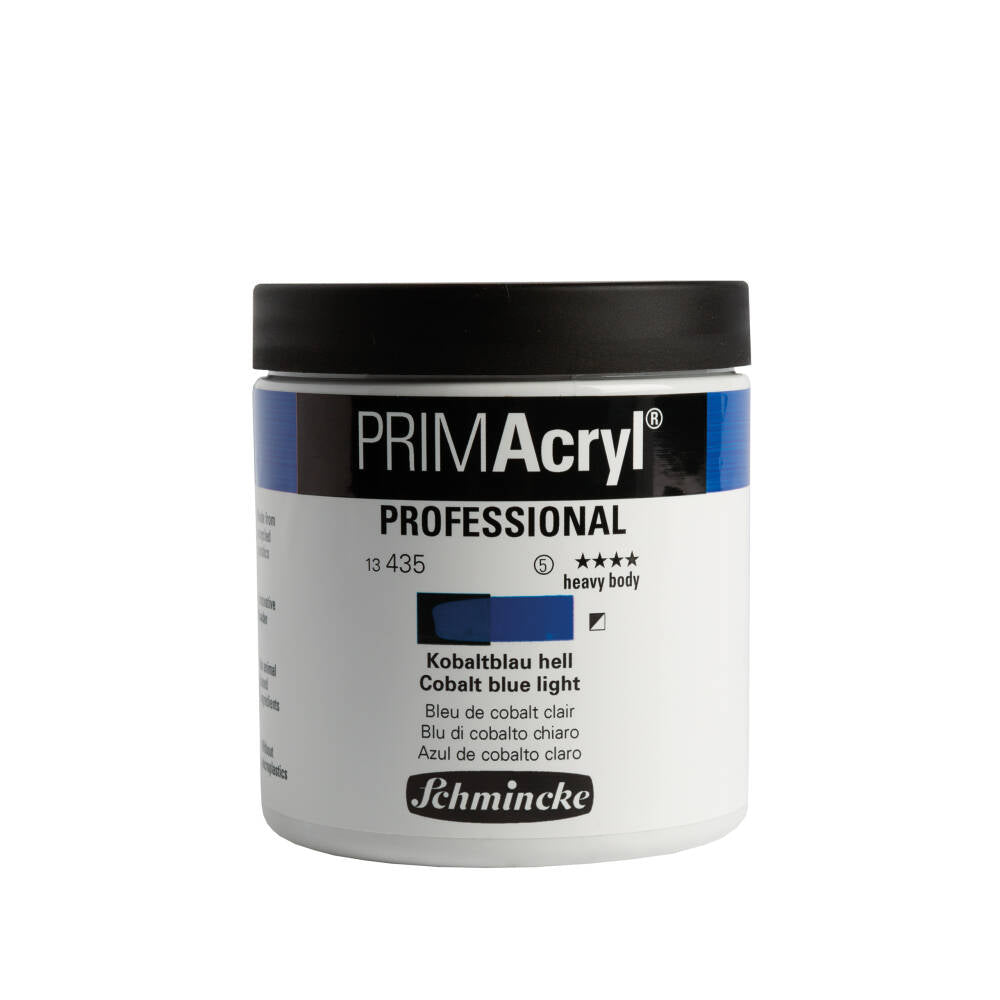 Schmincke Primacryl Artist Akrilik Boya 237 ml 435 Cobalt blue light Seri 5