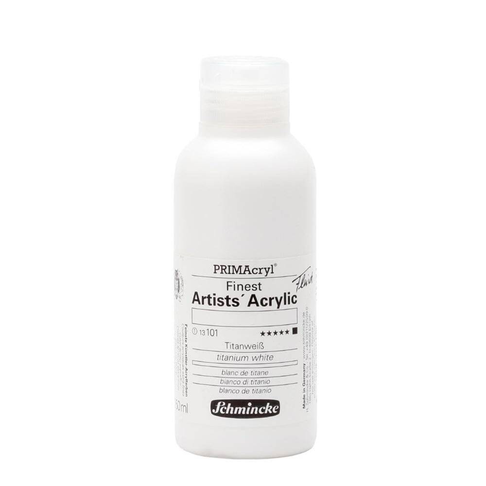 Schmincke Primacryl Artist Akrilik Boya 250 ml Seri 1 101 Titanium White