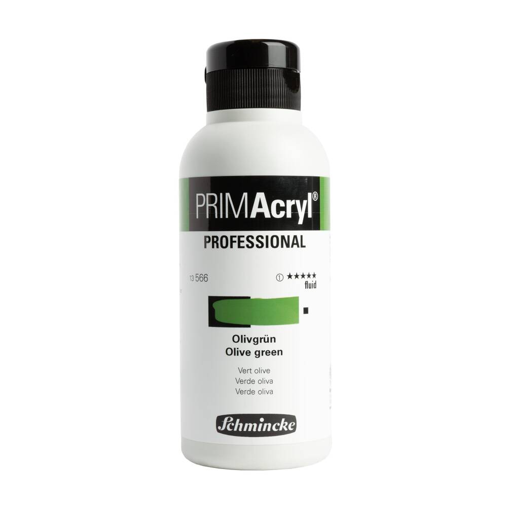 Schmincke Primacryl Artist Akrilik Boya 250 ml Seri 1 566 Olive Green Fluid