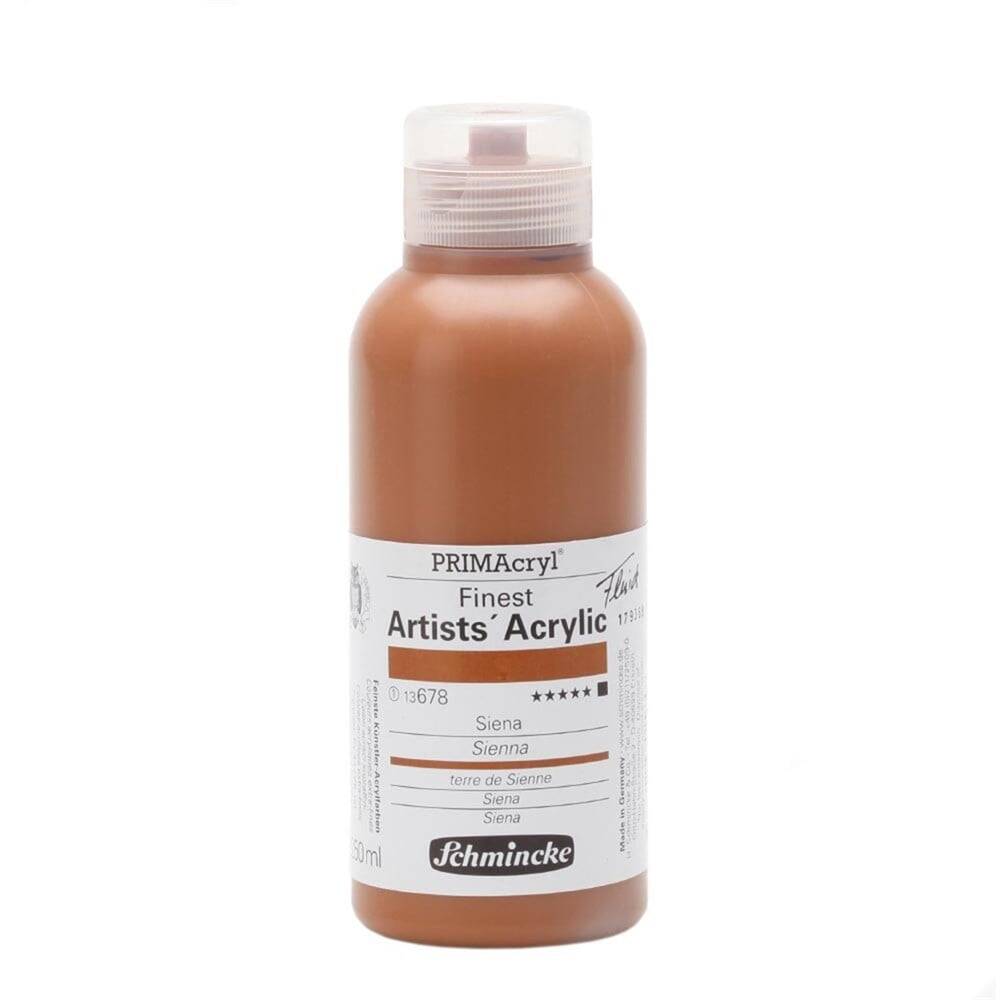 Schmincke Primacryl Artist Akrilik Boya 250 ml Seri 1 678 Sienna