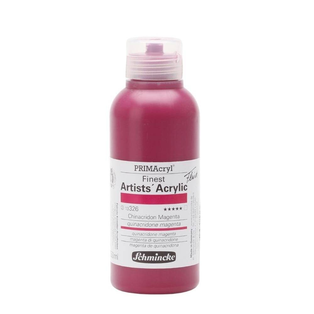 Schmincke Primacryl Artist Akrilik Boya 250 ml Seri 2 326 Quinacridone Magenta