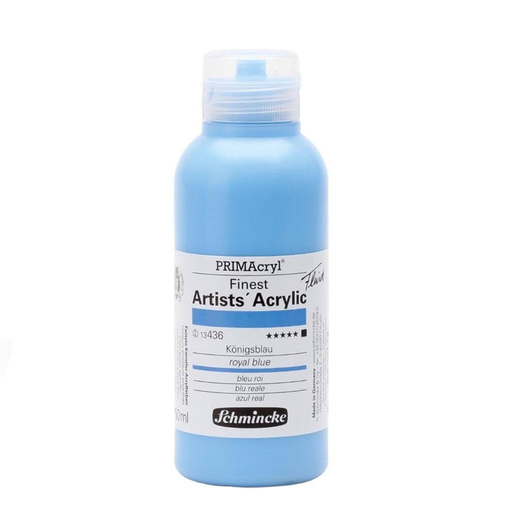 Schmincke Primacryl Artist Akrilik Boya 250 ml Seri 4 436 Royal Blue
