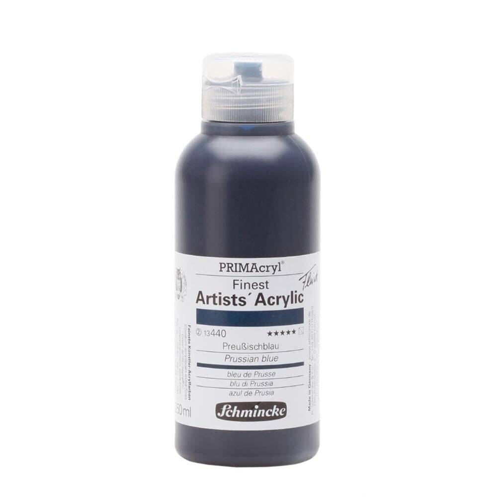 Schmincke Primacryl Artist Akrilik Boya 250 ml Seri 2 440 Prussian Blue