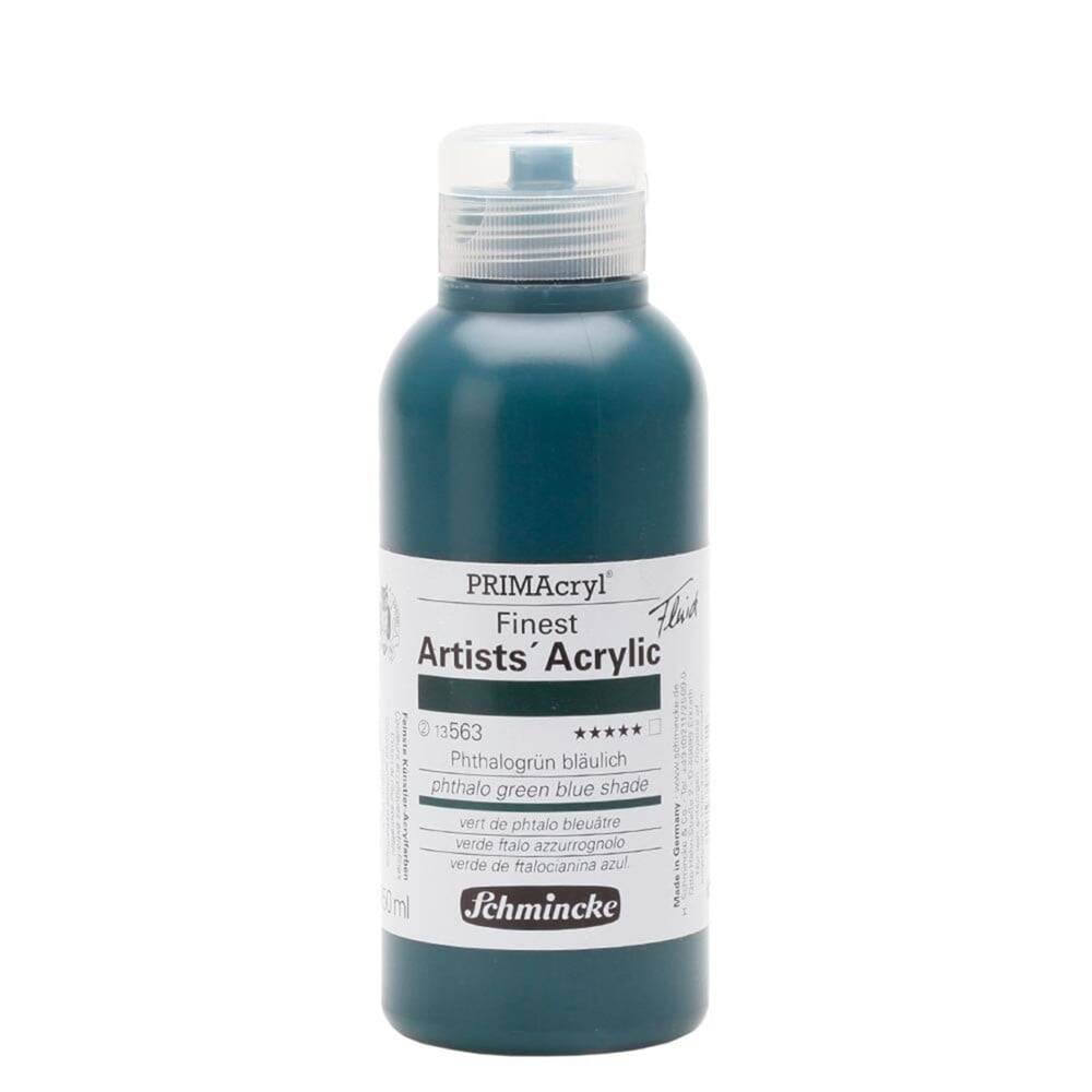 Schmincke Primacryl Artist Akrilik Boya 250 ml Seri 2 563 Phthalo Green Blue Shade