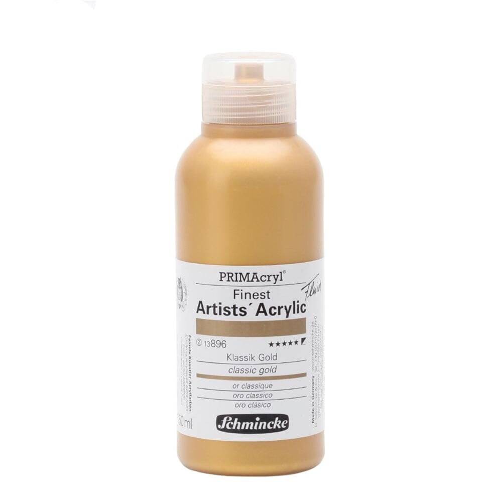 Schmincke Primacryl Artist Akrilik Boya 250 ml Seri 2 896 Classic Gold