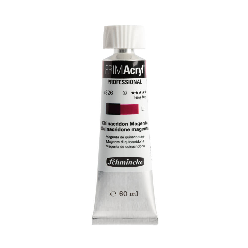 Schmincke Primacryl Artist Akrilik Boya 60 ml 326 Quinacridone Magenta