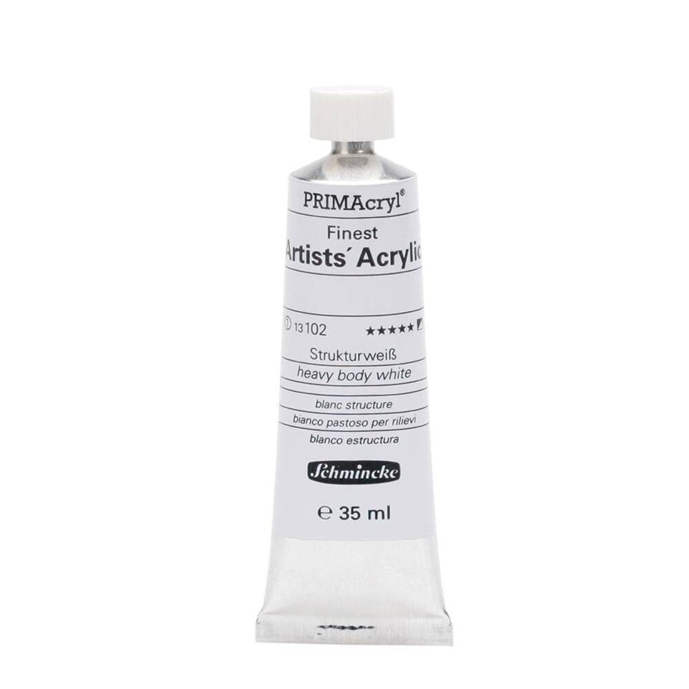 Schmincke Primacryl Artist Akrilik Boya 35 ml Seri 1 102 Heavy Body White
