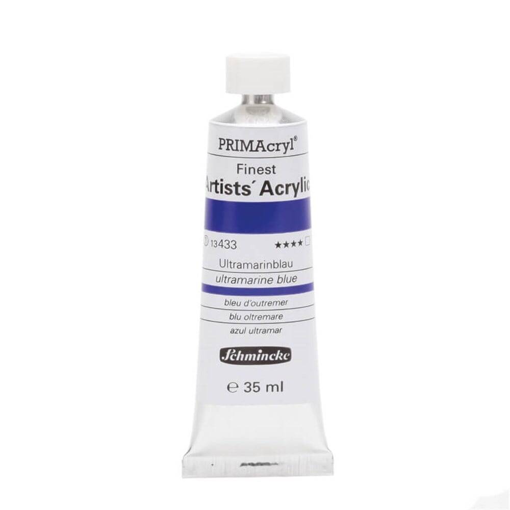 Schmincke Primacryl Artist Akrilik Boya 35 ml Seri 1 433 ultramarine blue 35 ml