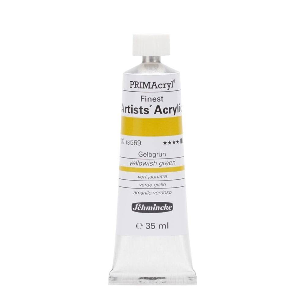 Schmincke Primacryl Artist Akrilik Boya 35 ml Seri 1 569 Yellowish Green