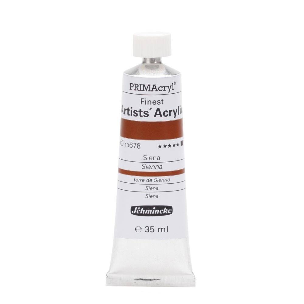 Schmincke Primacryl Artist Akrilik Boya 35 ml Seri 1 678 Sienna