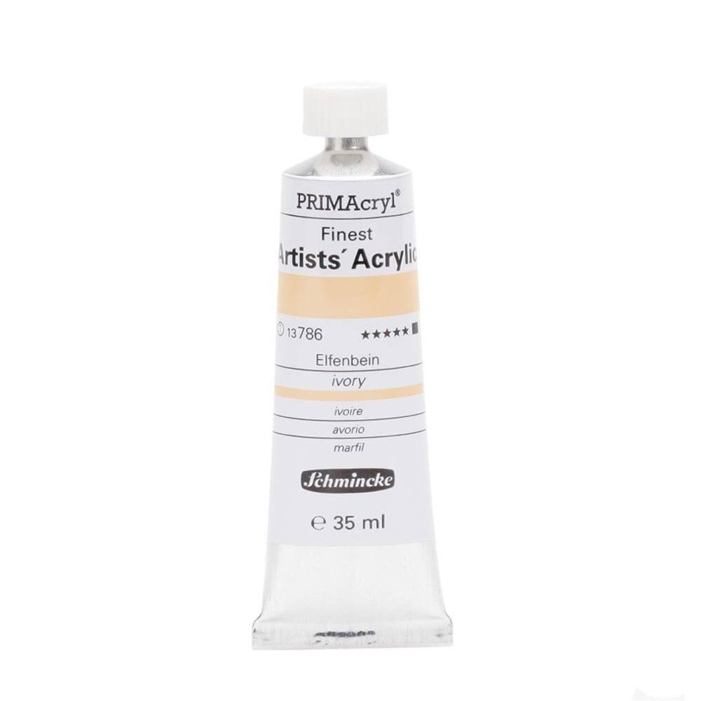 Schmincke Primacryl Artist Akrilik Boya 35 ml Seri 1 786 Ivory