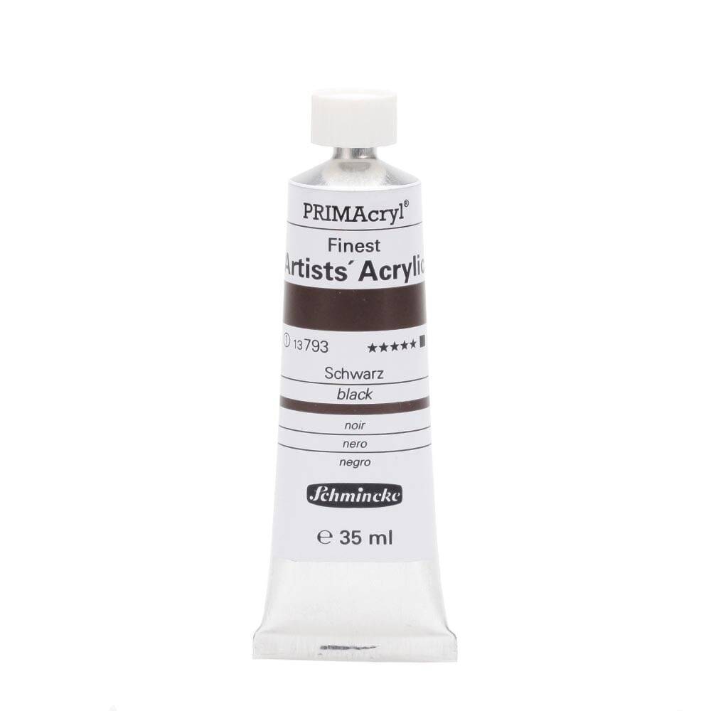 Schmincke Primacryl Artist Akrilik Boya 35 ml Seri 1 793 Black