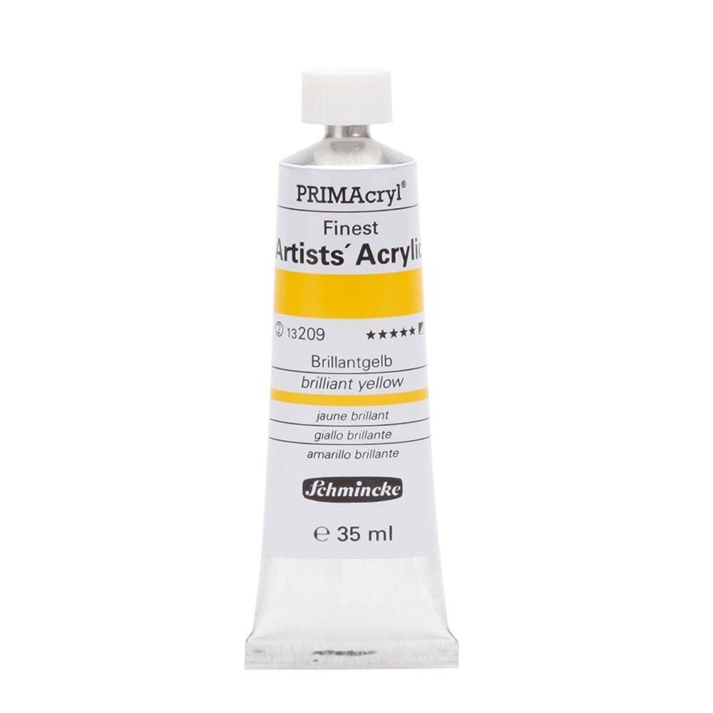 Schmincke Primacryl Artist Akrilik Boya 35 ml Seri 2 209 Brilliant Yellow