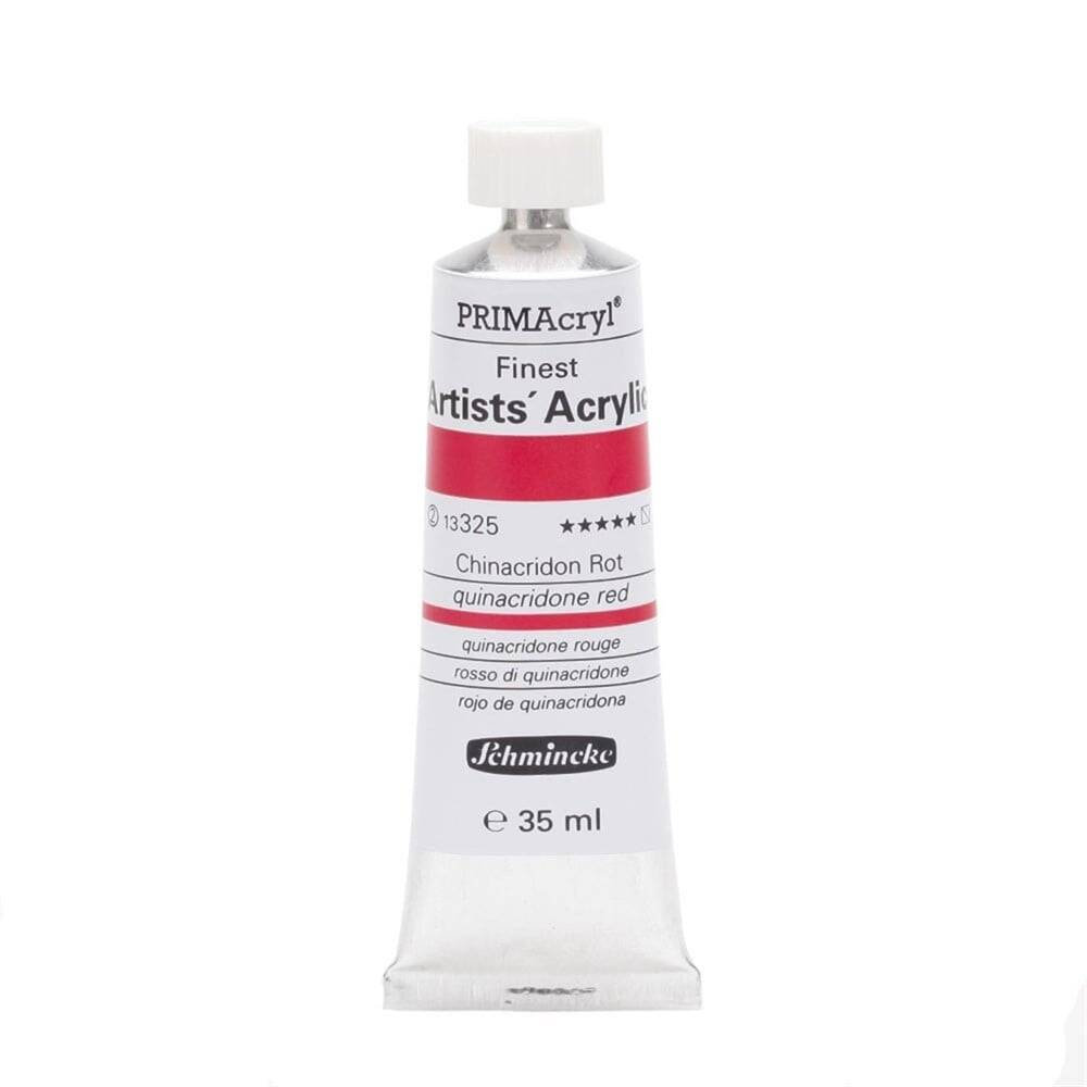Schmincke Primacryl Artist Akrilik Boya 35 ml Seri 2 325 Quinacridone Red