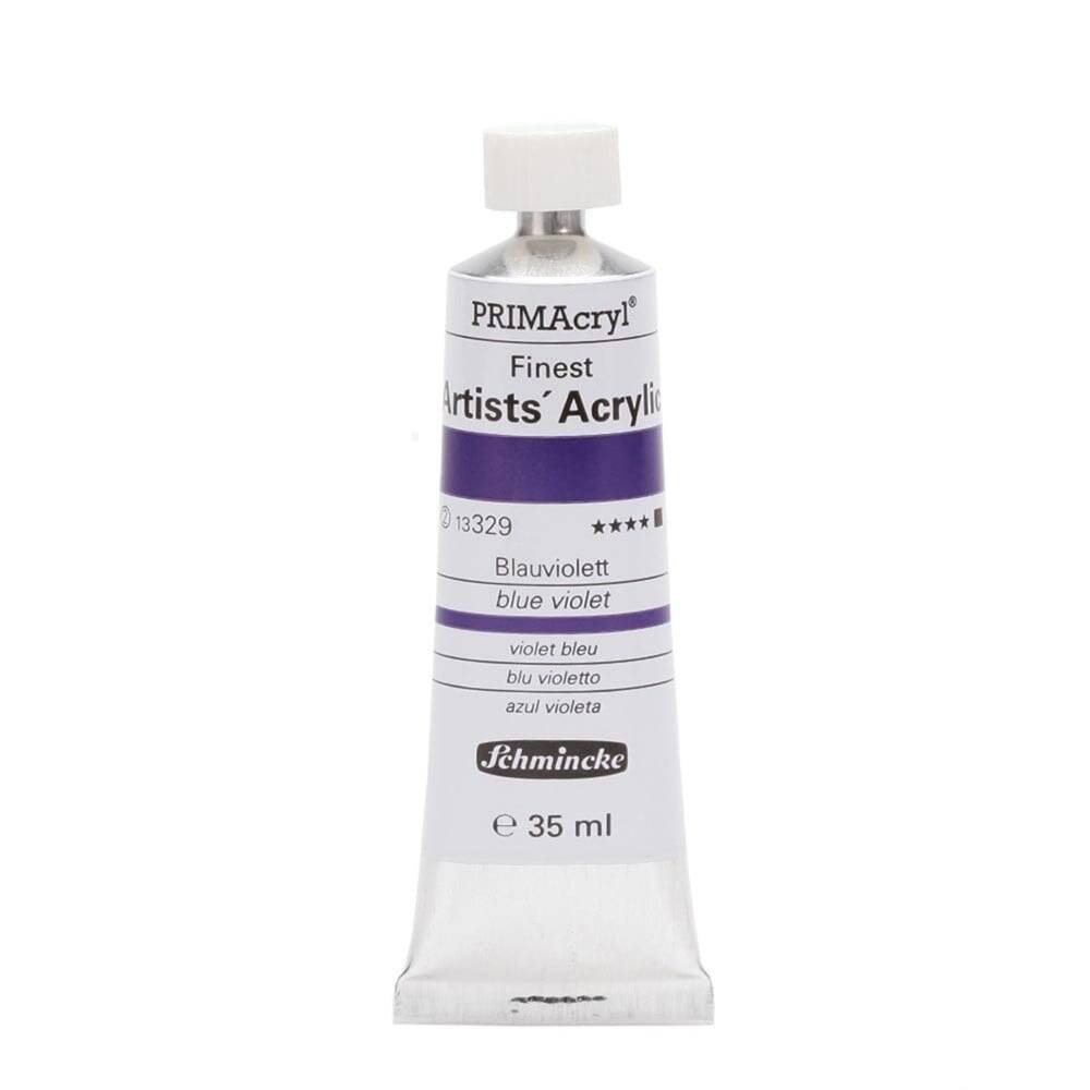 Schmincke Primacryl Artist Akrilik Boya 35 ml Seri 2 329 Blue Violet