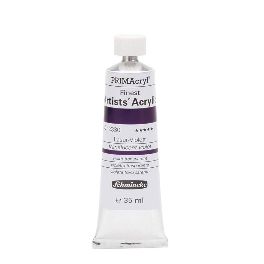 Schmincke Primacryl Artist Akrilik Boya 35 ml Seri 2 330 Translucent Violet