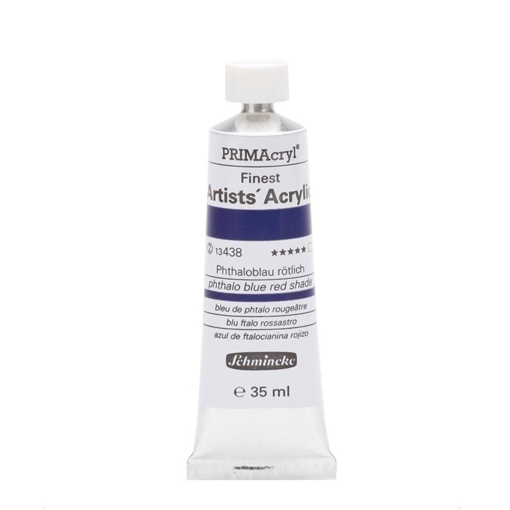 Schmincke Primacryl Artist Akrilik Boya 35 ml Seri 2 438 Phthalo Blue Red Shade